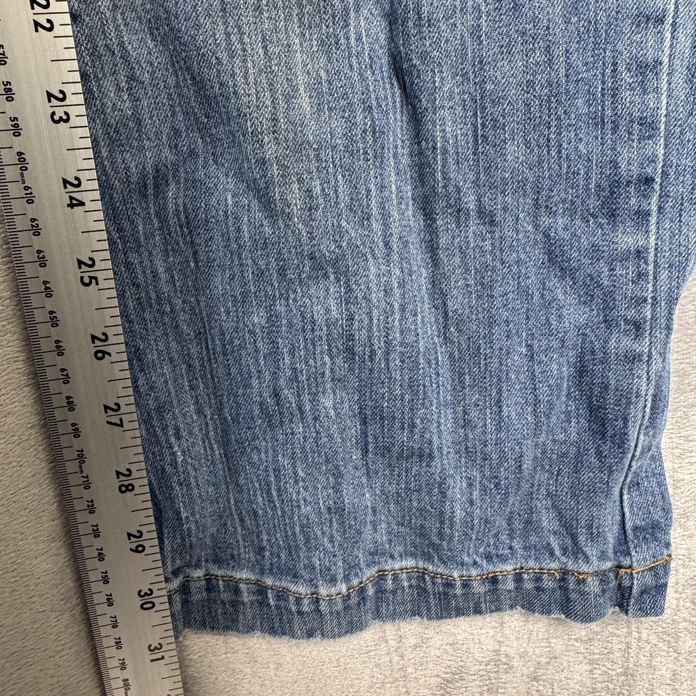 Tommy Hilfiger American Spirit Jeans Womens 14 Blue Mid Rise Flare Stretch - Picture 8 of 16